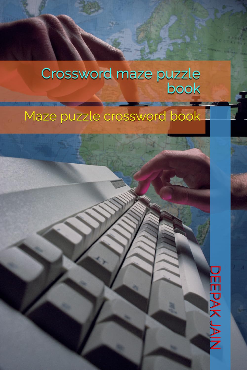 Crossword Puzzle Book for Adults: Large Print Crosswords with Solutions | Fun Brain Games for Seniors, Teens & Puzzle Lovers | 100 Puzzles