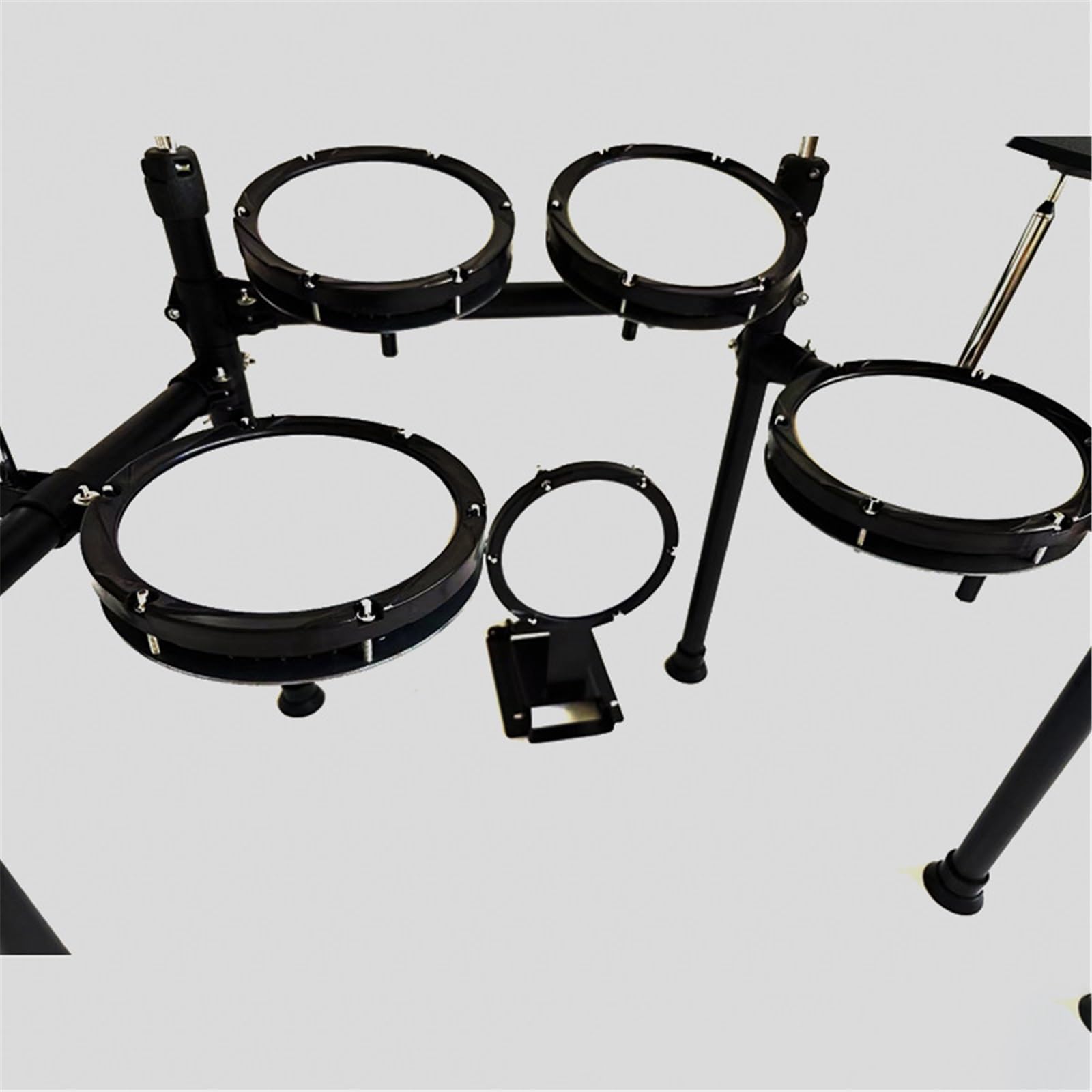 Kit Elektroniczny perkusyjny 5 Bębnów 4 Talerze Siatka Głupi Zestaw Perkusyjny Instrument Muzyczny Głupi Zestaw Perkusyjny Nauka Perkusji