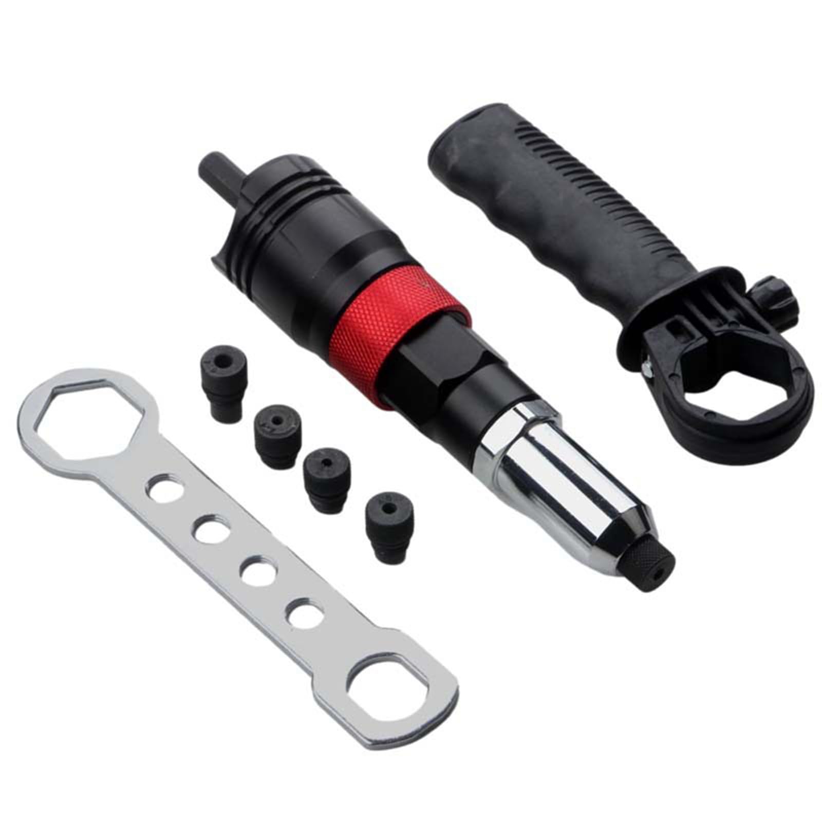 Strong Rivets Adapters With Handle Grip Riveter Drill Converters Electric Drill Attachment For Quick Rivetings