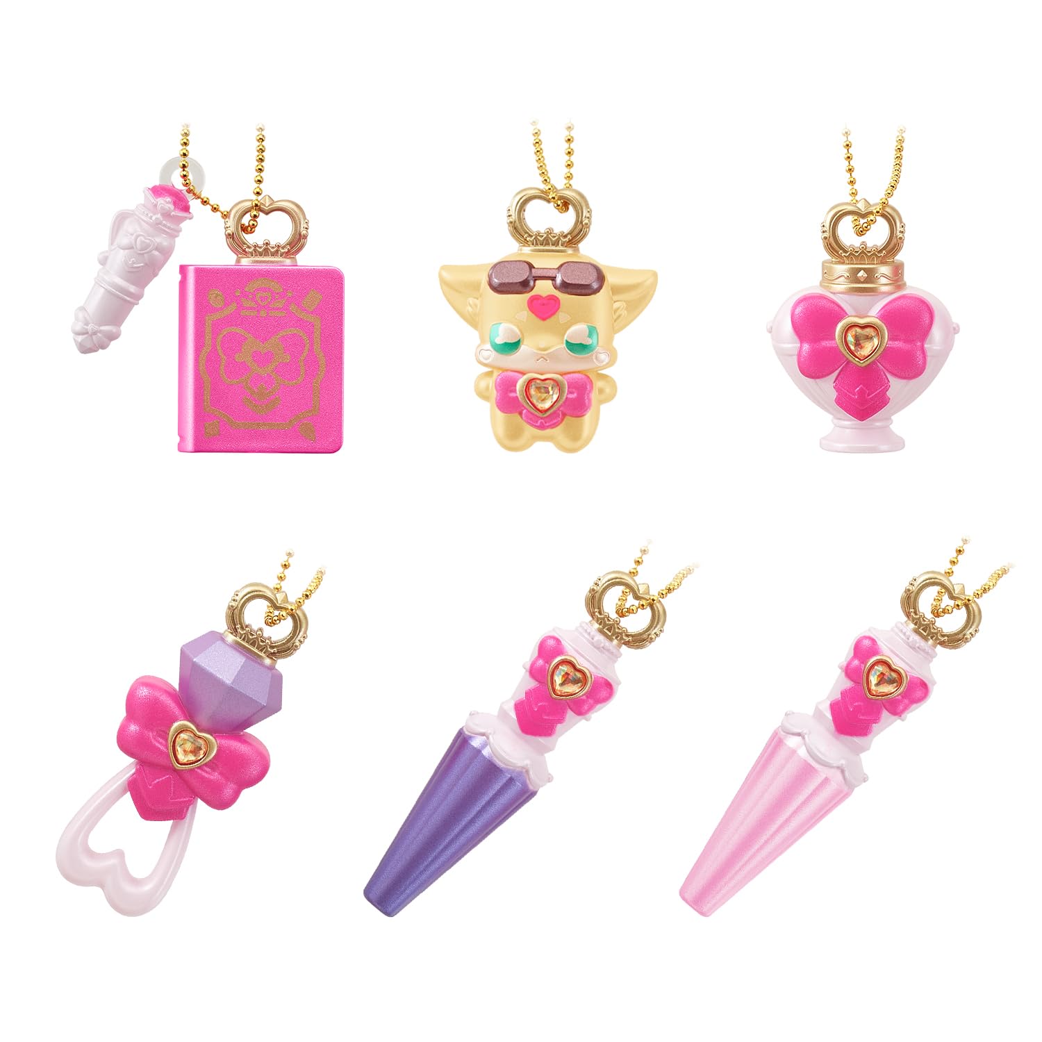 Bandai Detective Pretty Cure! Miniature Collection Pre-Kit (Single) Ages 3+ : Toys & Games
