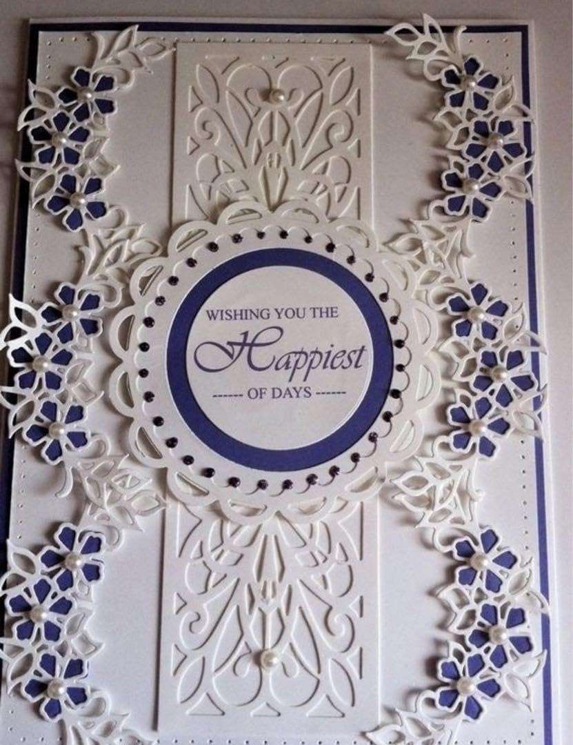 Amazon.co.jp: ① 花 ドイリー レースサークル 4つセット クラフト