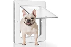 PETOUCH Small Doggy Door: Perfect for Smaller Canines Seeking Freedom