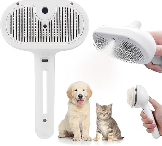 Dallfoll Cepillo de Vapor para Gatos/Perros