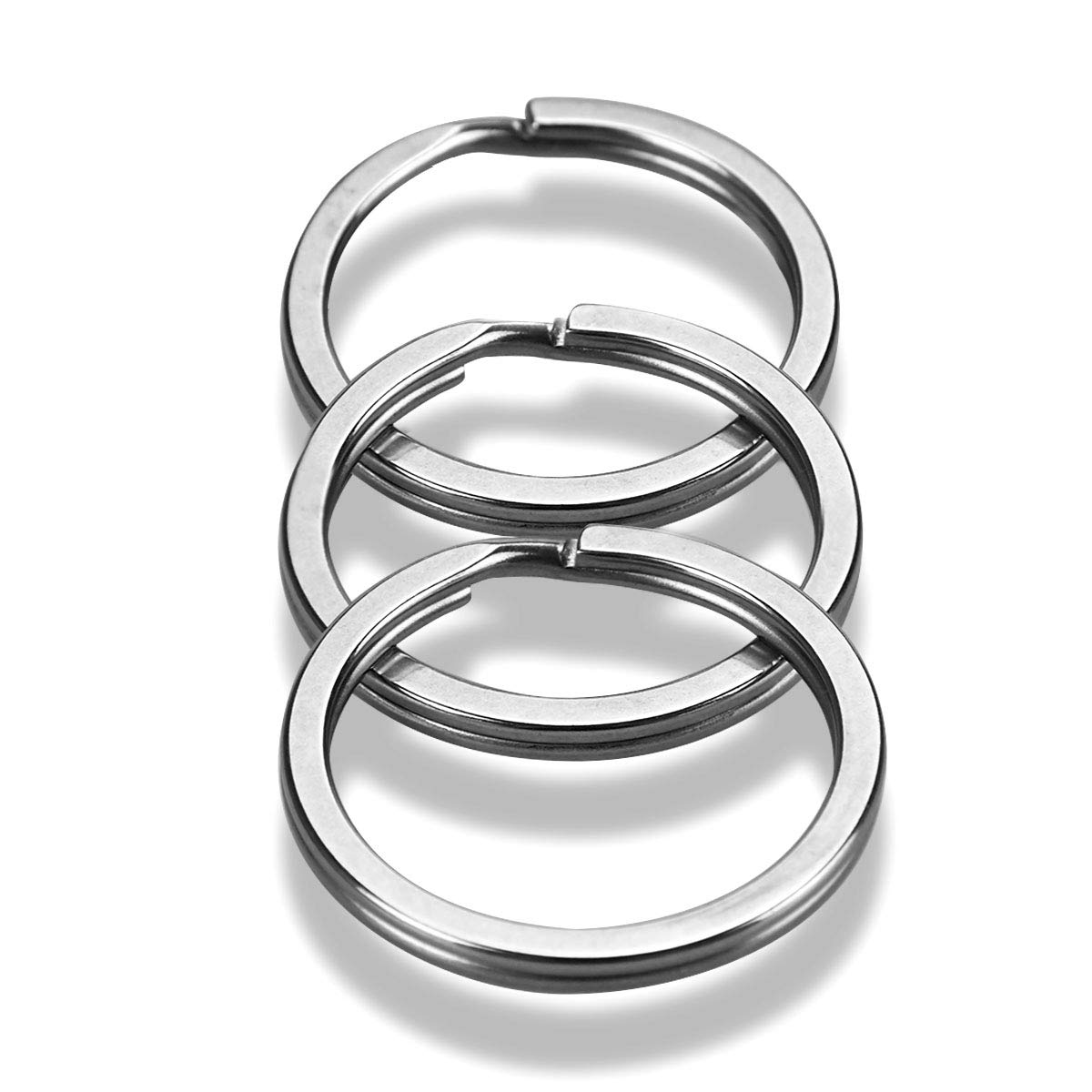 Key Chain Rings Cheapest Snapklik.com : Small Key Chain Ring 50 PCS 304 Stainless Steel Split ...