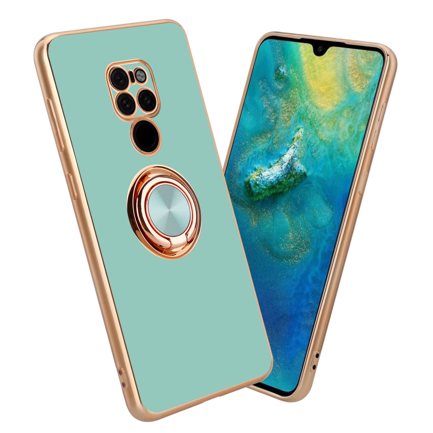 Cadorabo Custodia Magnetica Per Huawei Mate 20 - Cover A Libro Con Foresta Pluviale, Porta Carte E Supporto