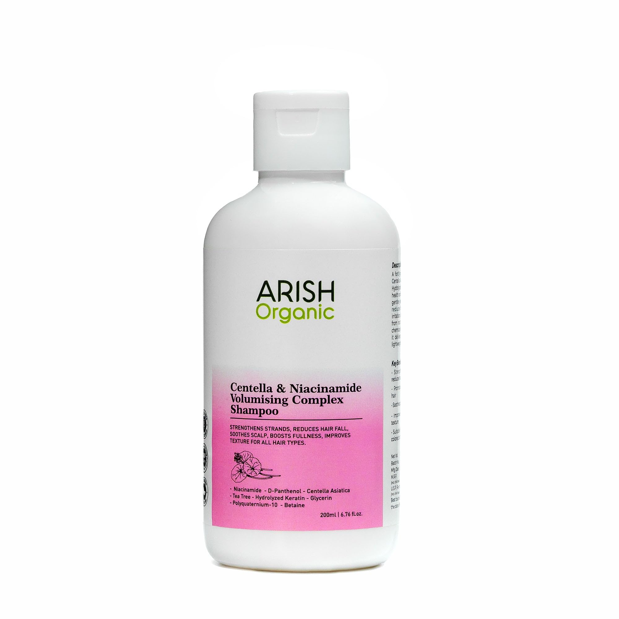 Centella & Niacinamide Volumising Complex Shampoo for Hair Volume Enhancement, Hair Care Treatment-picture-36