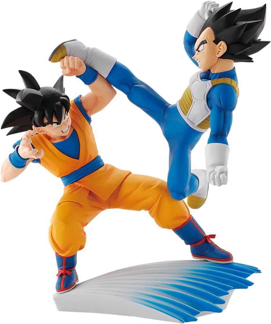 Dragon Ball DAIMA - Son Goku vs Vegeta, Bandai Spirits Collectible Statue