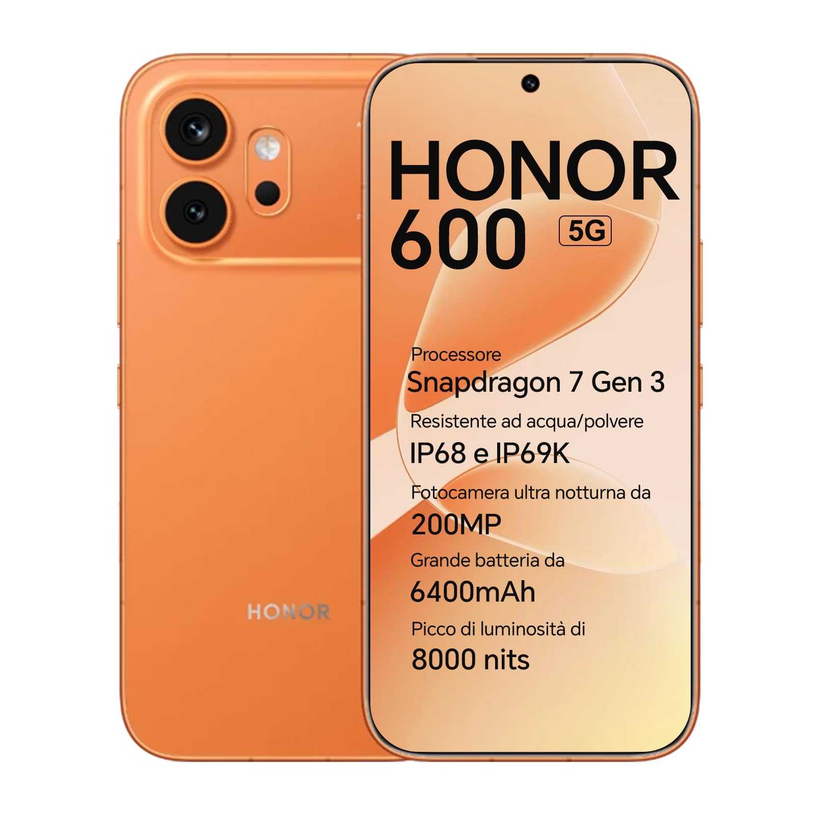 HONOR 600 chega a Portugal com câmara de 200MP e bateria de dois dias