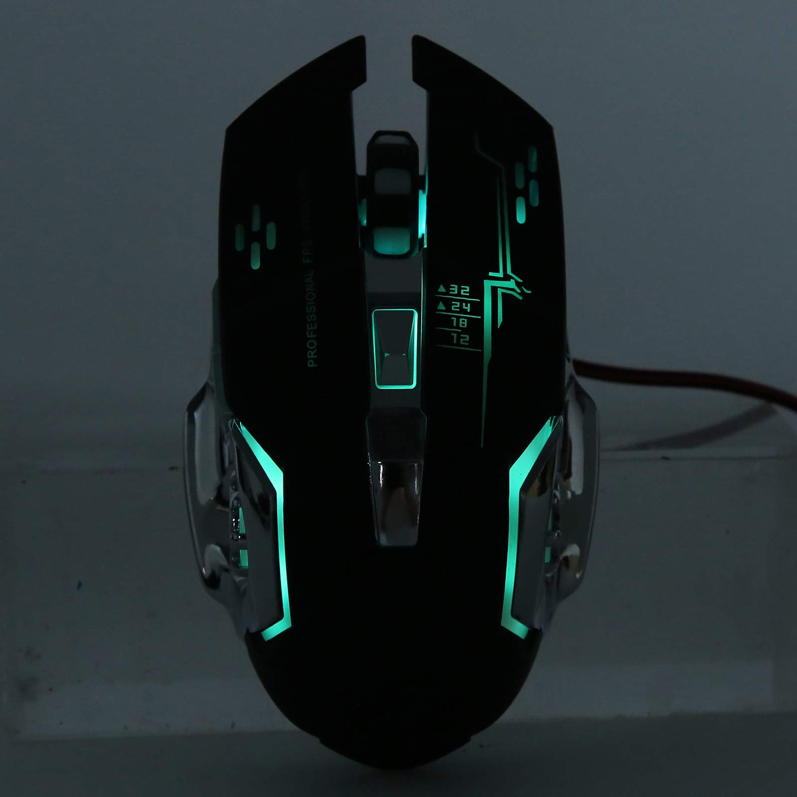 Adaptateur de convertisseur Clavier et Souris pour PS3 / / / pour 360 / pour One/pour série , Clavier et Souris de Jeu Filaire à Une Main avec Adaptateur OTG