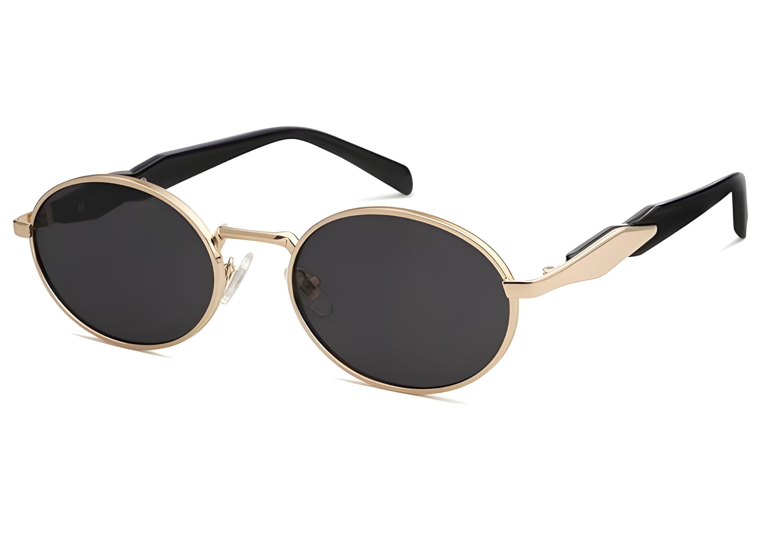 Retro Oval Round Designed Women Sunglasses Non Polarized UV400 Protection Latest and Stylish Outdoor Driving Sunglass Gradient Lens Shades-image-46