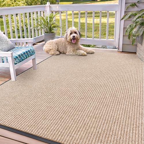 OLANLY Front Door Mat Indoor Outdoor Entrance, Waterproof Heavy Duty