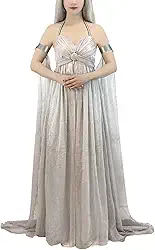 Dragon Queen Costume Chiffon Dress Halloween Cosplay For Women