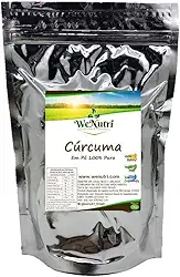 Açafrão Cúrcuma Pura Indiana (Curcumina) 1kg Wenutri