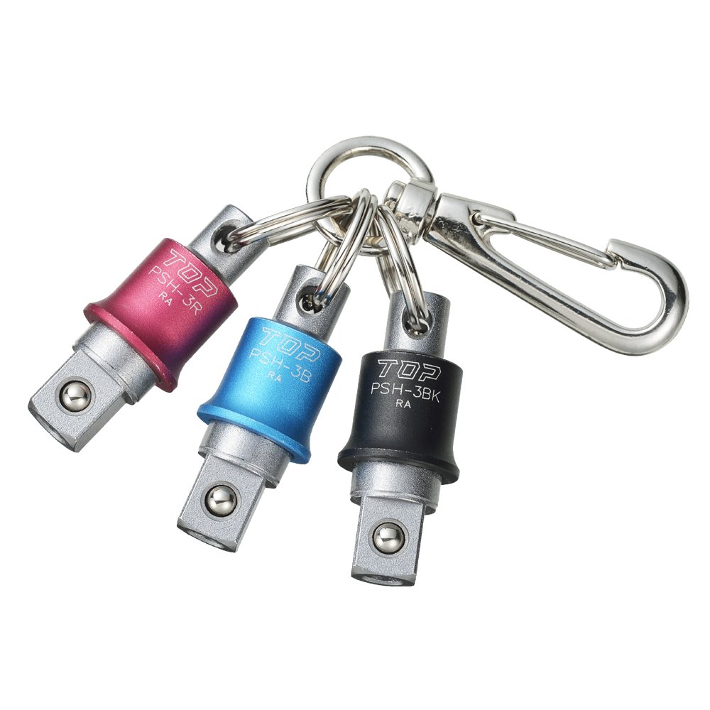 Amazon | トップ工業 (TOP) インパクトソケットホルダー 3色セット 3分