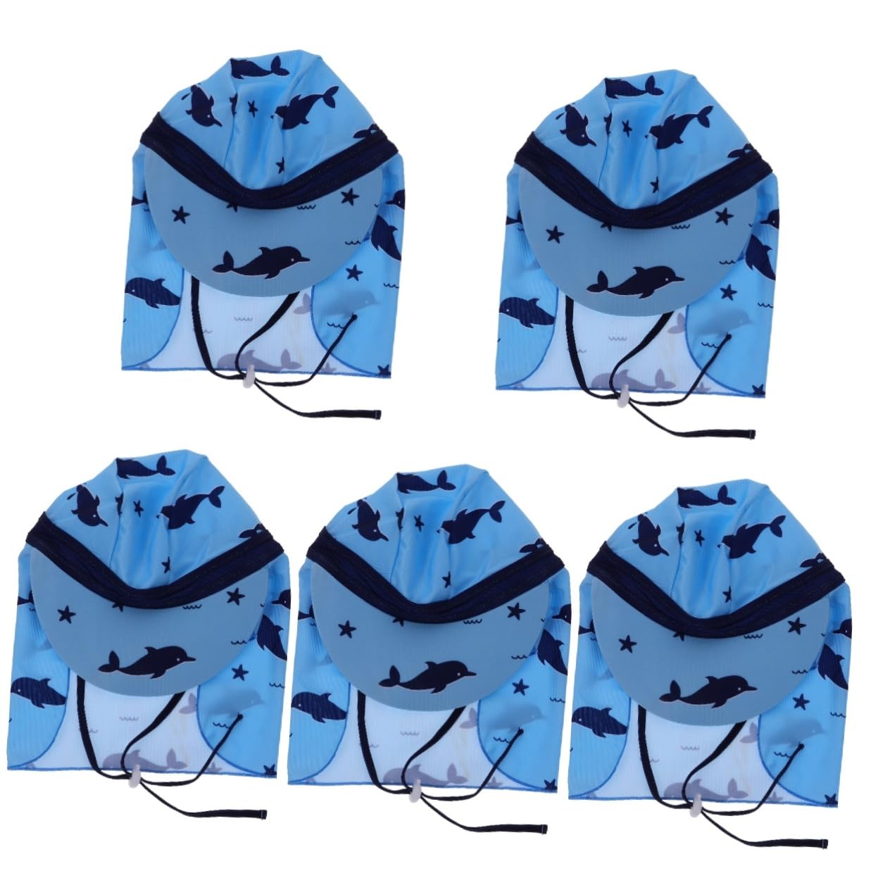 PACKOVE Sombrero De Sol para Pequeño Sombrero De Copa Sombreros De Gorra De Sombrero Sombrero De Pesca Gafas De Sol Chicos Tapa Gorro Blue Poliéster