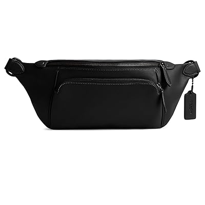 COACH League Belt Bag Handbags Black, Leather