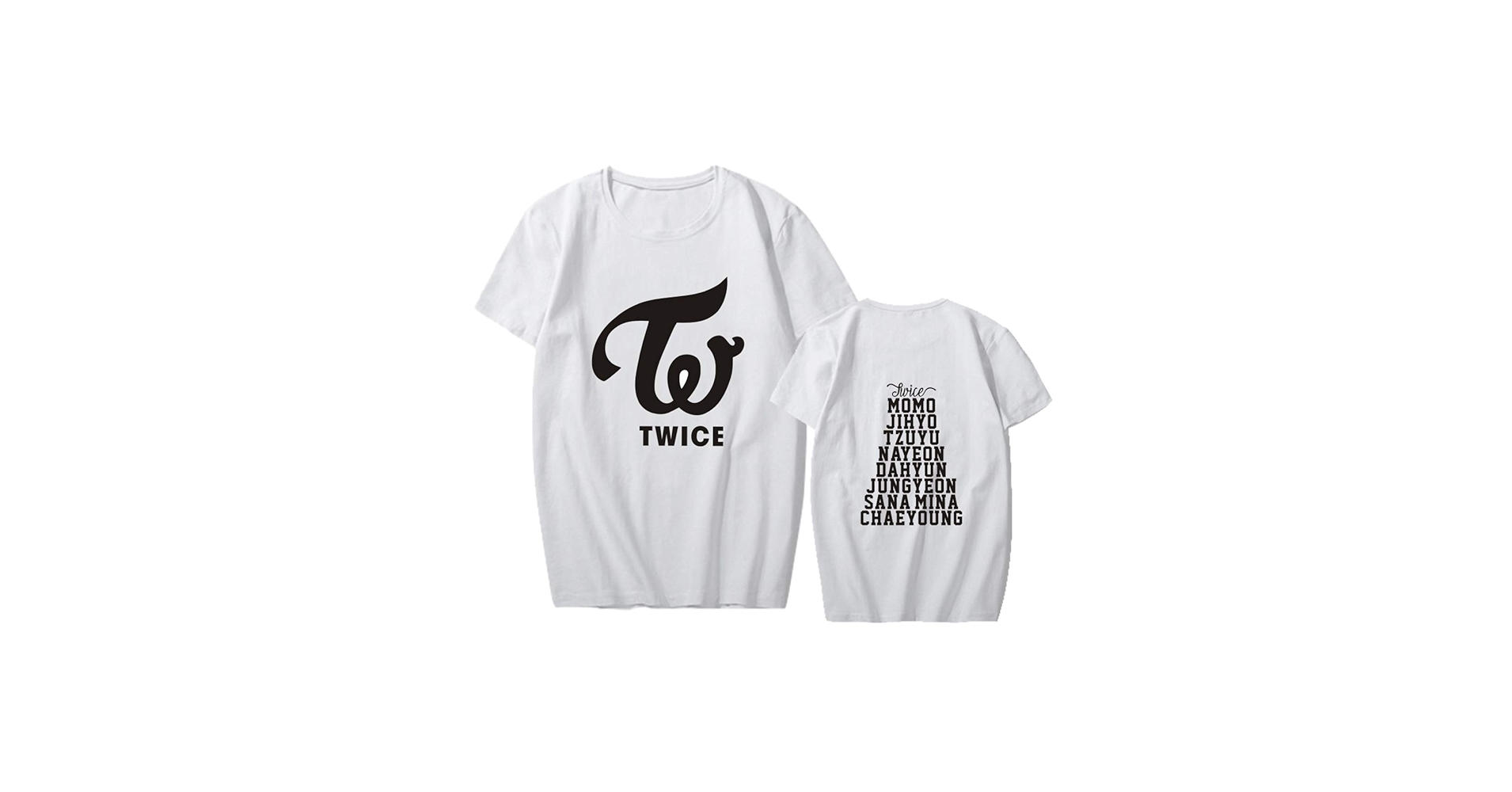 Xkpopfans Twice Concert Unisex T-Shirts Mina Sana Momo Tzuyu