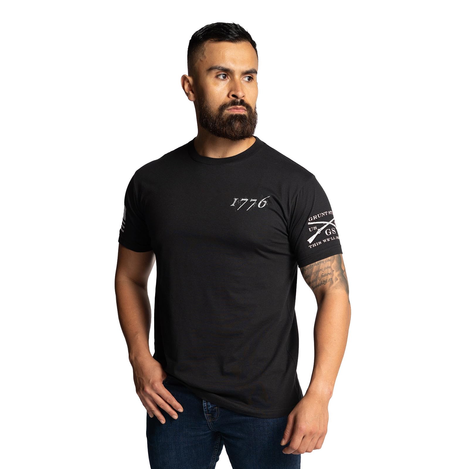 Grunt Style American 1776 Flag Tee