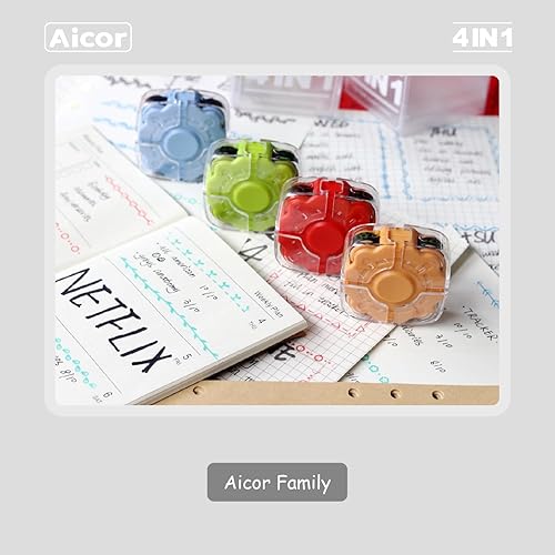 Miniatura 7 de Aicor Sellos de rodillos para álbumes de recortes, 8 patrones diferentes para manualidades para niños pequeños, niños, diario de viñetas,