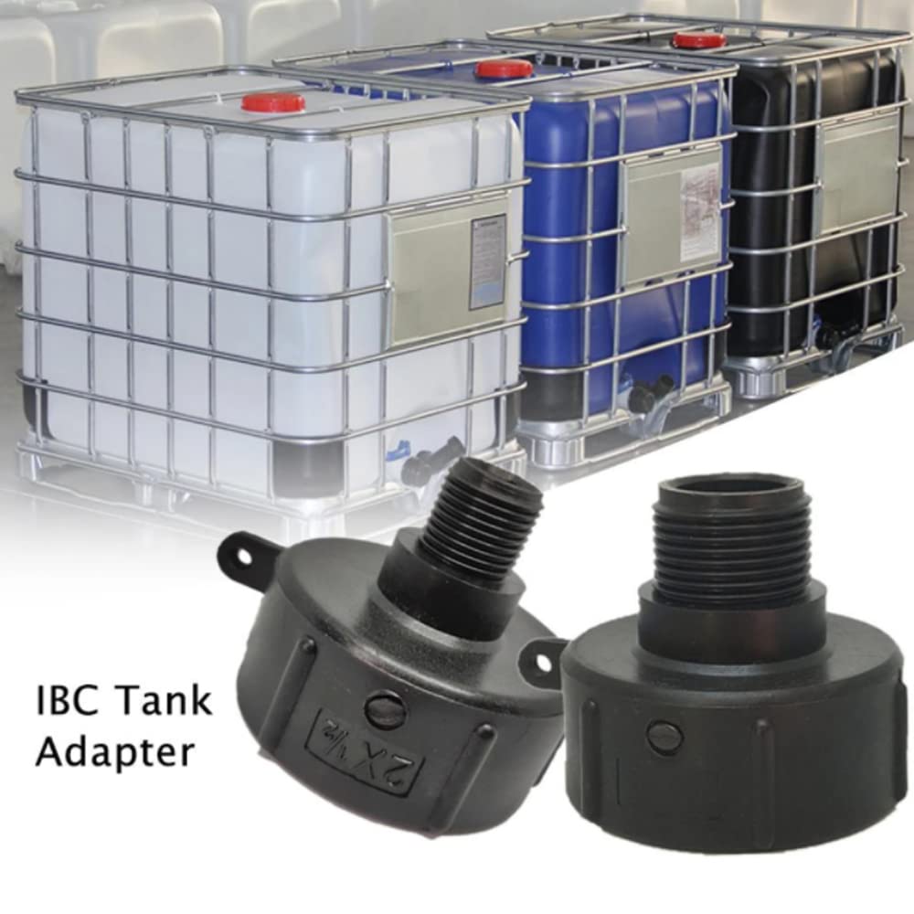 Snapklik.com : IBC Tote Tank Adapter, Drain Adapter S60x6 Coarse Thread ...