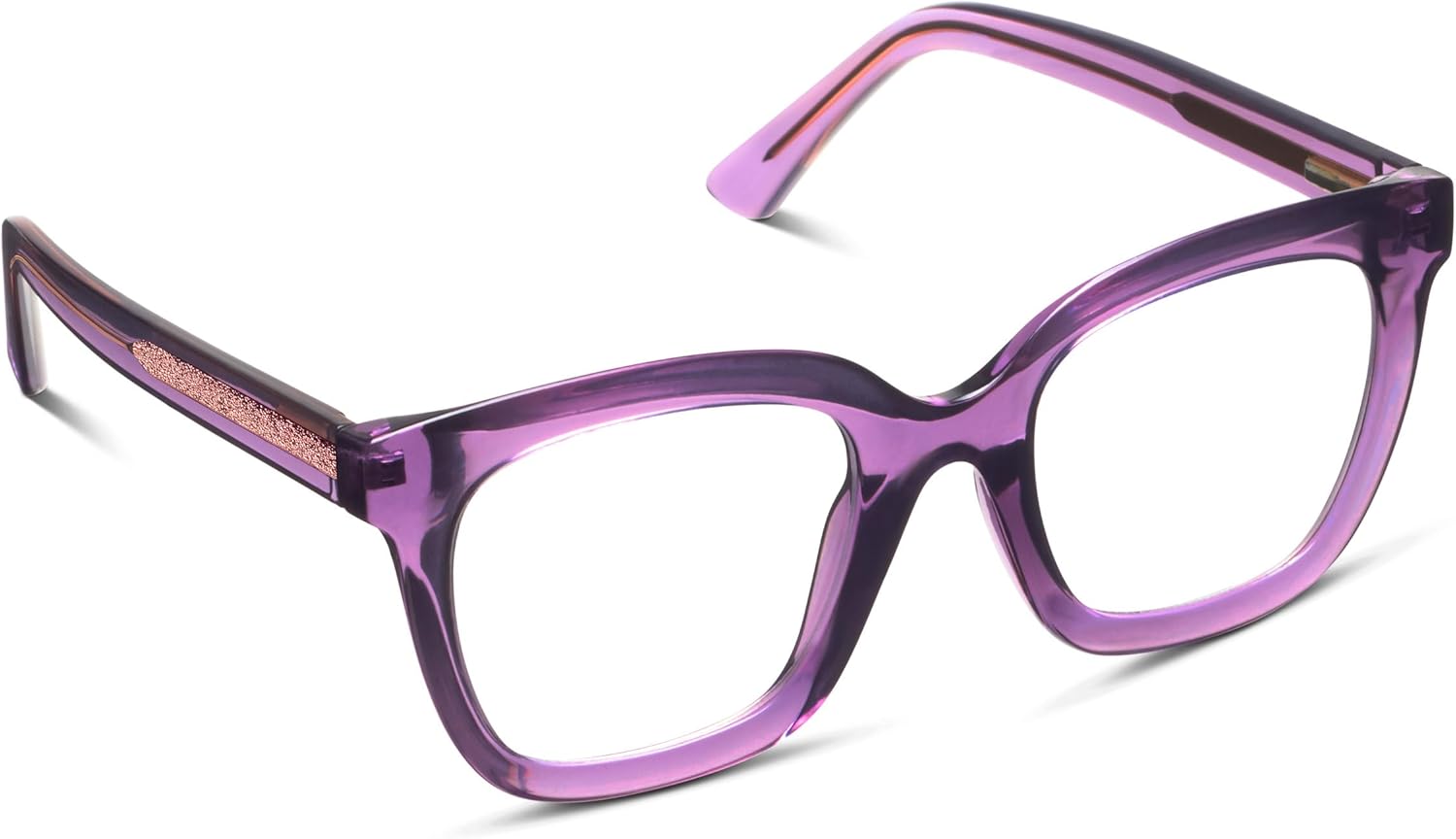 Peepers by PeeperSpecs Oprah's Favorite Things Women's Fanfare Square Blue Light Blocking Reading Glasses - Image 2