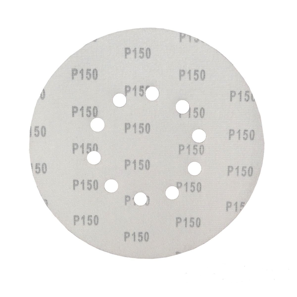 25 x Discos de lija KLETT Ø 225 mm, grano (a elegir), P40 – P240 con 10 agujeros, lijadora en seco, jirafa, lijadora de cuello largo, lijadora excéntrica (grano P150)