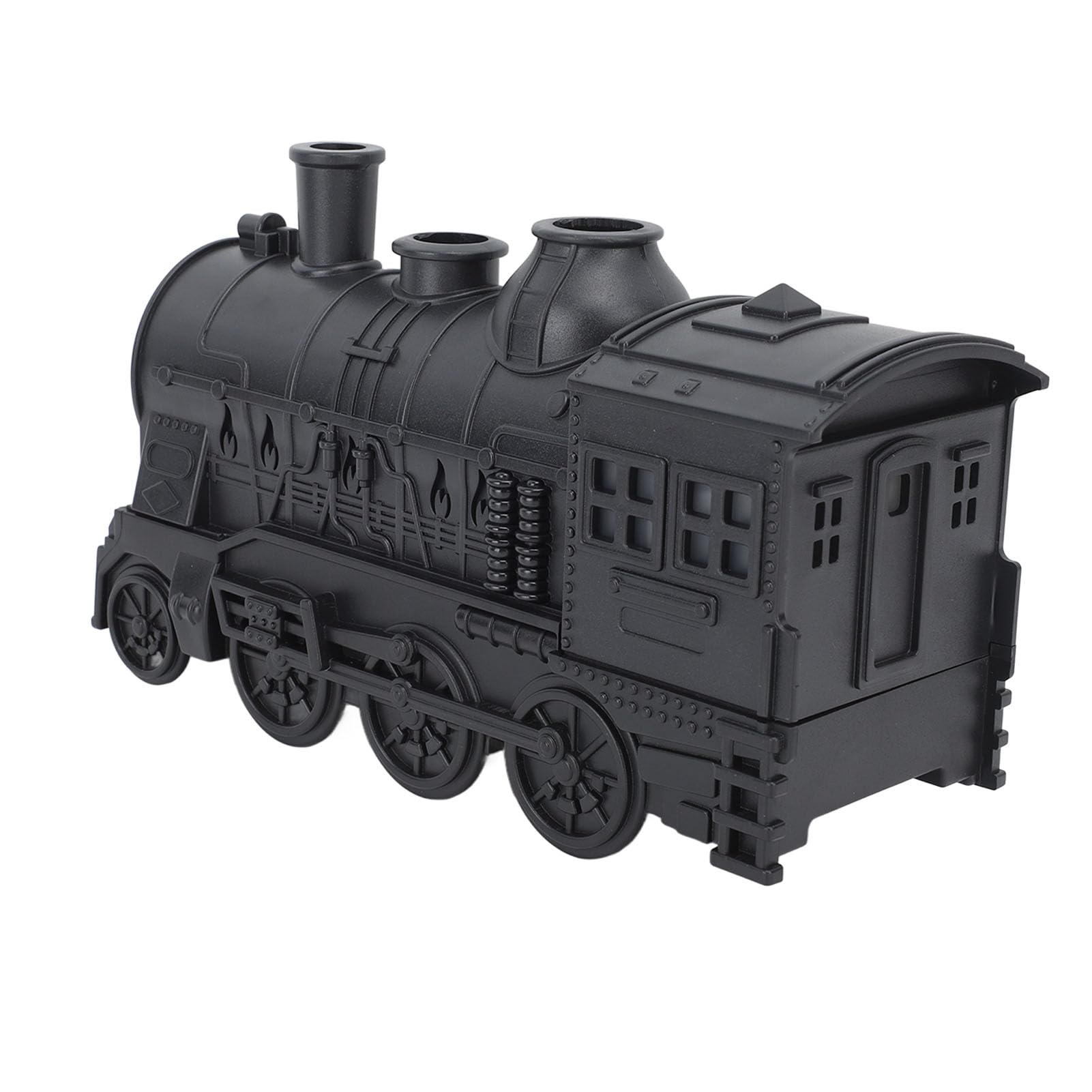 Difusor de Tren – Difusor de Aceite Esencial de 10.1 FL Oz para el Hogar, Humidificador de Niebla Fría de Aromaterapia con Forma de Tren Retro con Control (Enchufe Europeo de 100