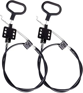 STARVAST Sofa Recliner Replacement Cable D Ring Cable Handle Chair Couch Release Pull Handles, Hook Exposed Cable Length (4.75") Total Length 36.25 Inch 2 Pcs