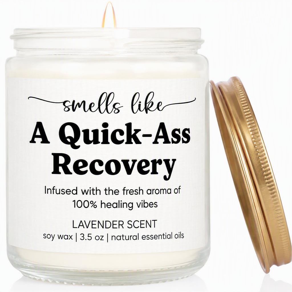 Get Well Soon Gifts for Women, Surgery Recovery Gifts, Get Well Soon Candle