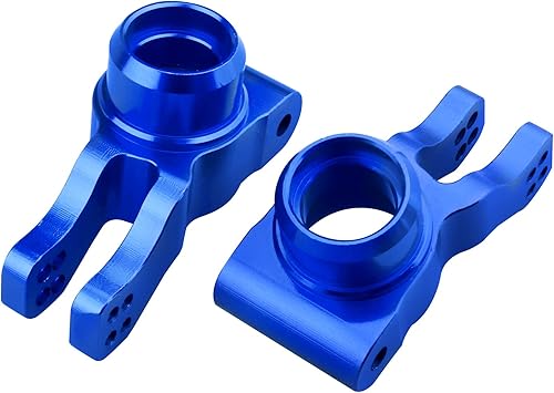 Miniatura 4 de Bujes traseros de aluminio dirección nudillos para Arrma 18 KratonOutcastNotorious 6S BLX actualiza piezas reemplazar AR330404 azul marino