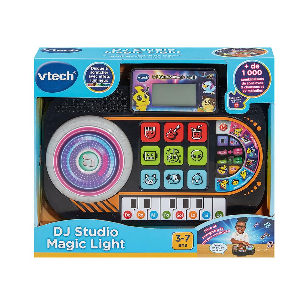VTech Tiere, Elektronisches Spielzeug, 80-581405, Schwarz