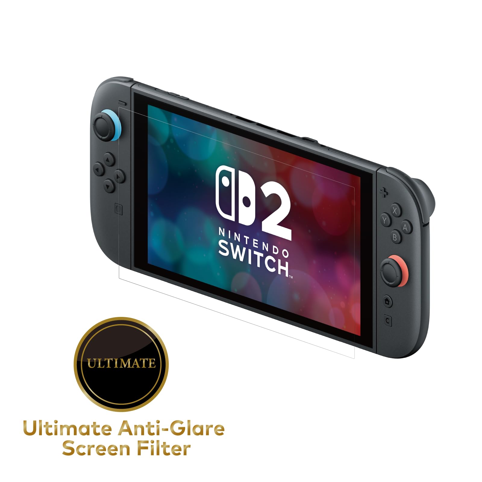 HORI Filtr przeciwodblaskowy do Nintendo Switch 2 - Oficjalnie licencjonowany przez Nintendo