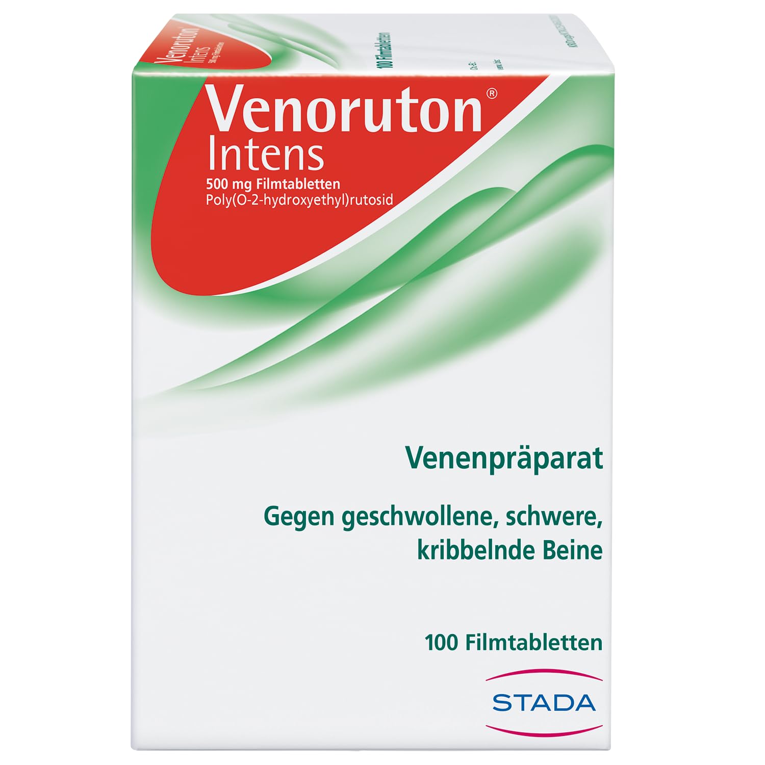 Venoruton Intens Tabletten gegen Veneninsuffizienz, 500mg Oxerutin, 100 St