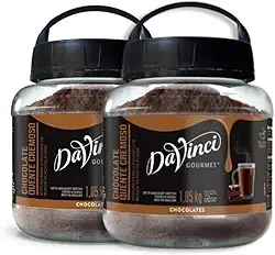 Kit 2 Chocolate Quente Cremoso Da Vinci 1,05kg - Em Pó