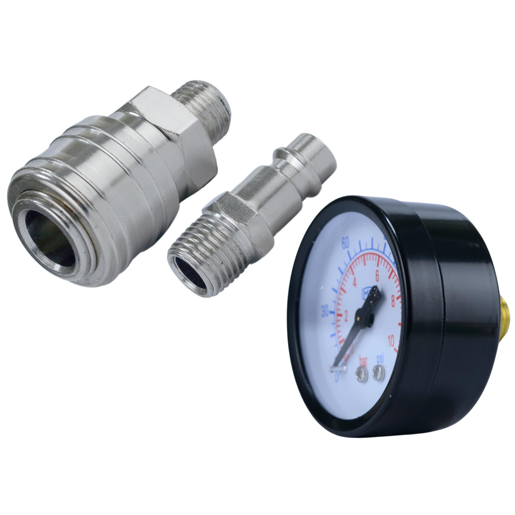 Black FILTR ODWADNIACZ ODOLEJACZ REDUKTOR SEPARATOR POWIETRZA KOMPRESOR 1/2 BLACK