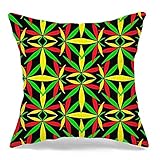 Material: Nuestros Funda de almohada cuadrada están hechos de Imitación de lino, muy transpirables y duraderos.