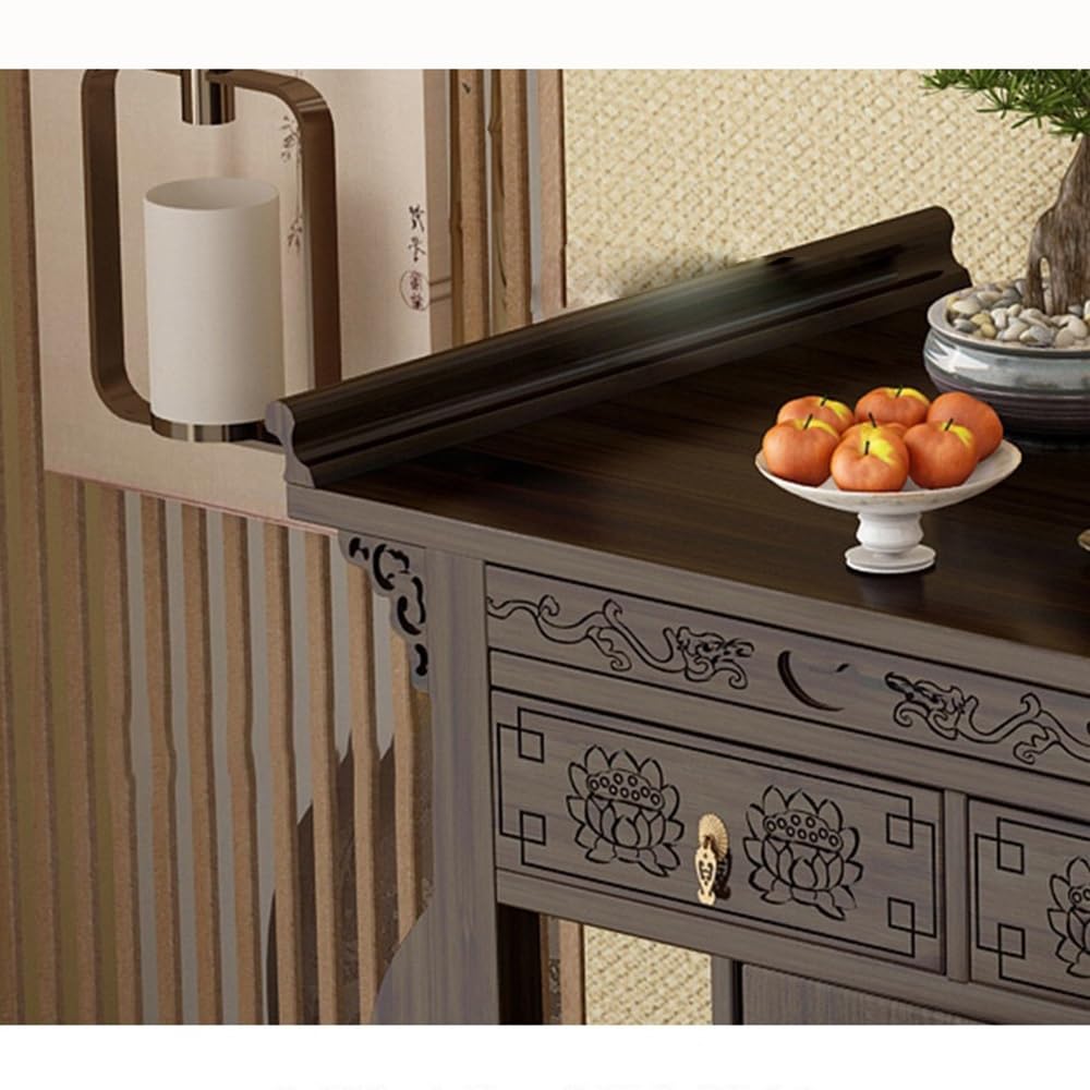 Tavola d'altare Cinese Tradizionale Tavolo consolle for Altare in Legno(Piccolo)