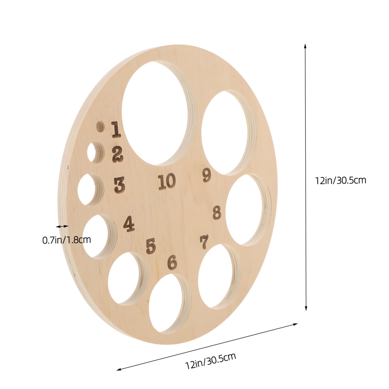 FELTECHELECTR Y Cervical Dilation Boards Wooden Fetal Position Wheel for Midwife Educati