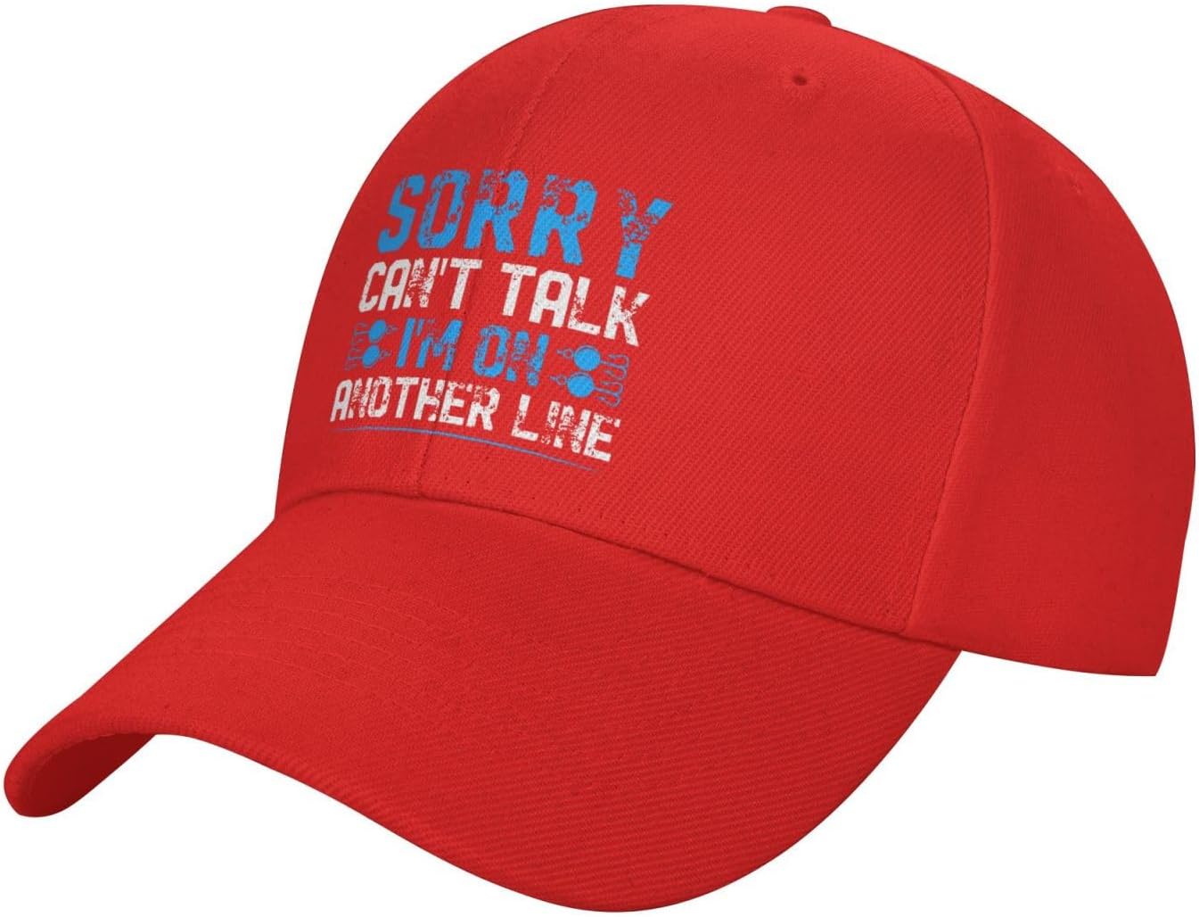 Classic Sorry Can T Talk I M On Another Line Baseball Cap for Men Women Hat Soft Plain Dad Trucker Hats