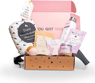 Milky Chic - Celebrating Motherhood Gift Box, Pregnancy Gifts for First Time Moms, Gift for Mothers, Expecting Mother Gifts, Gifts for Mommy, New Mom Care Package for Women, Medium Pack