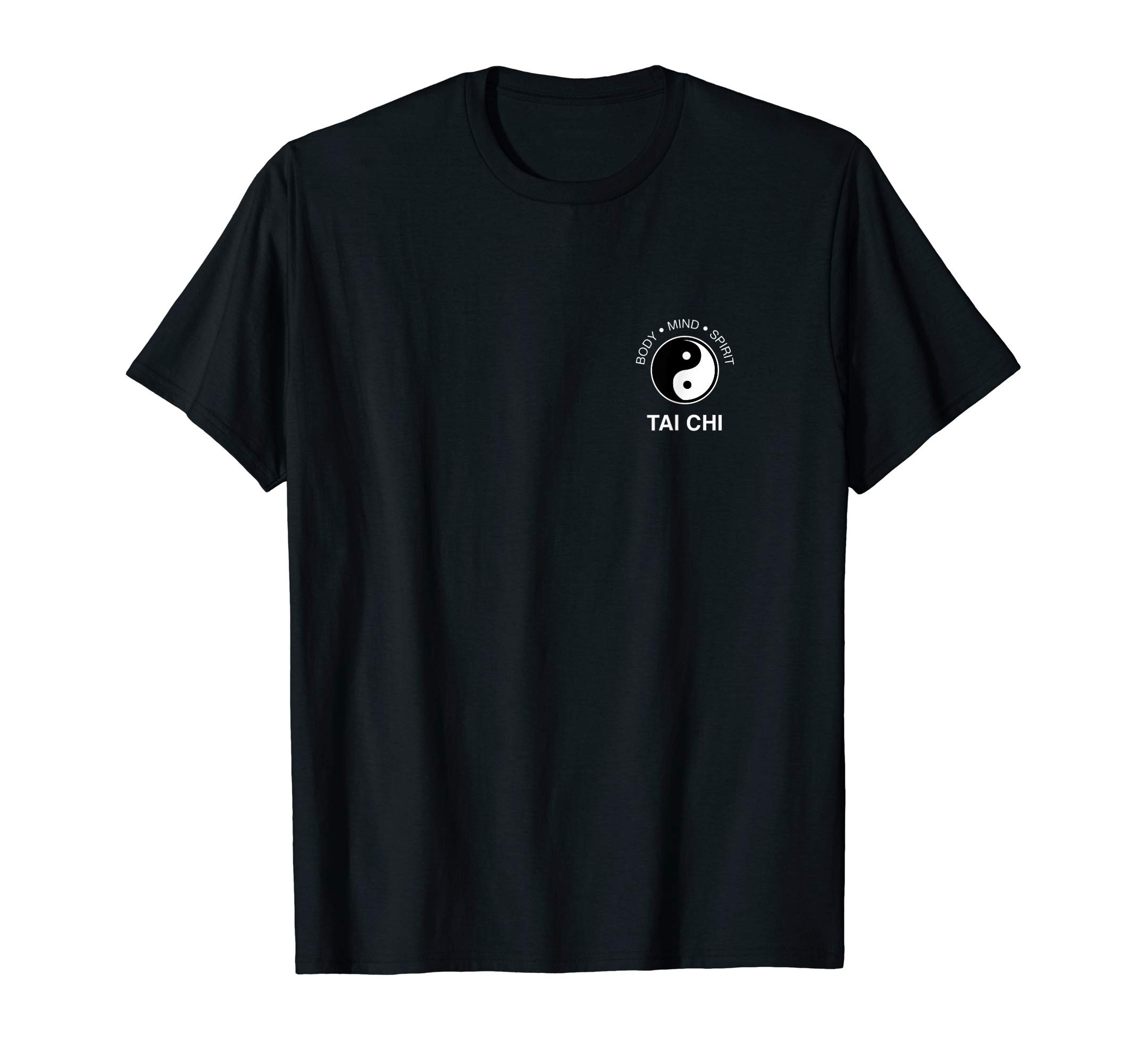 Body Mind Spirit Yin Yang Symbol - Art of Tai Chi T-Shirt