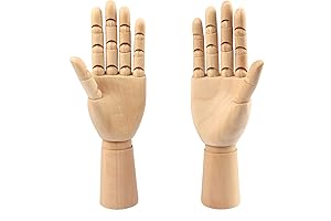 GNIEMCKIN Wooden Hand Mannequin: Crafted for Perfection