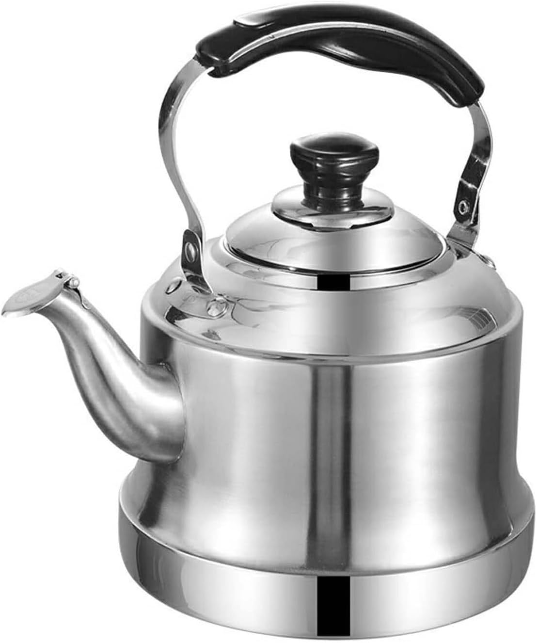Stove Top Kettle 304 Stainless Steel Whistle Kettle Teakettle Universal Stovetop Teapot Kettle Induction Cooker Gas Stove Stovetop Kettle Kitchen,A-3L