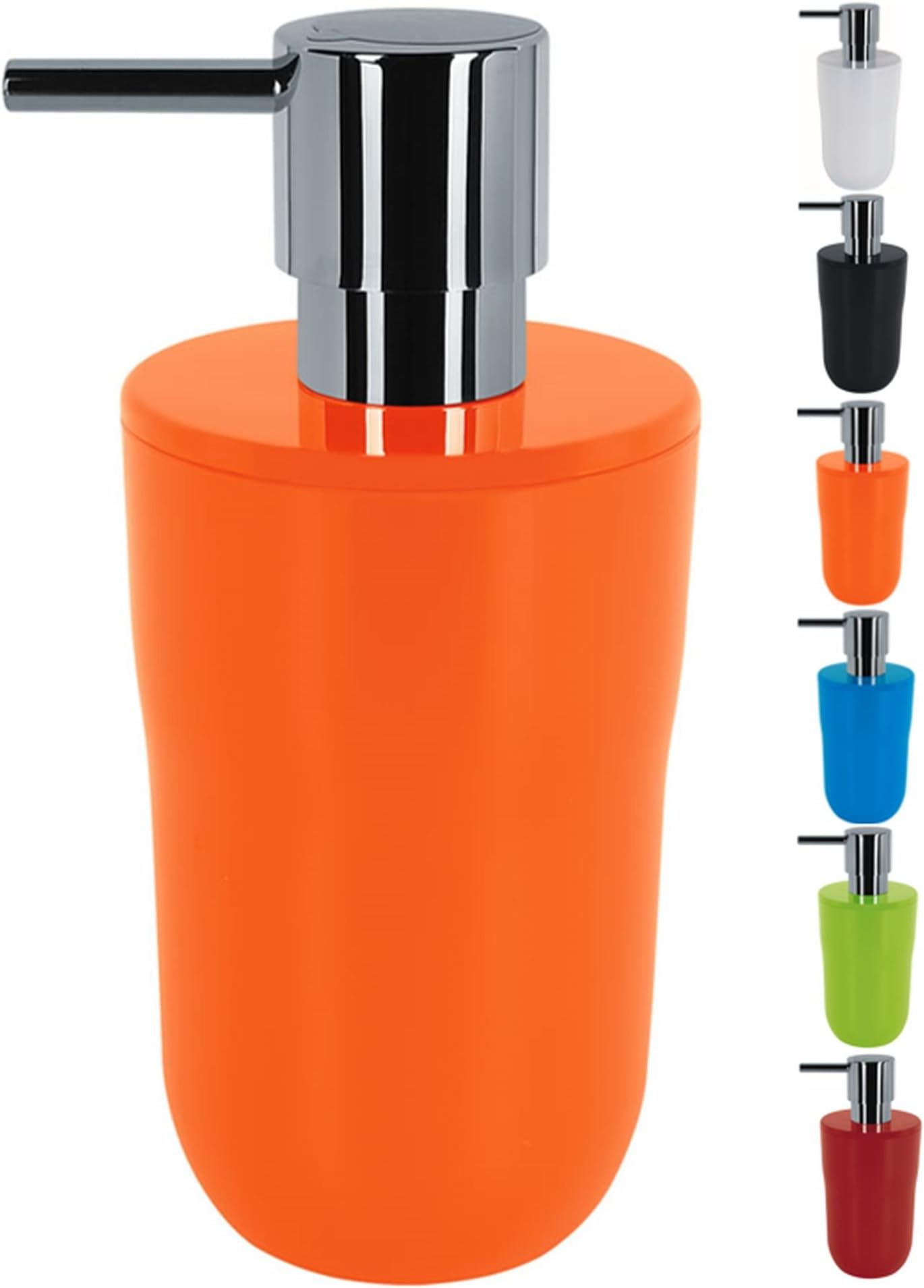 Spirella Cocco Orange Soap Dispenser, 16.5cmx7.5cm