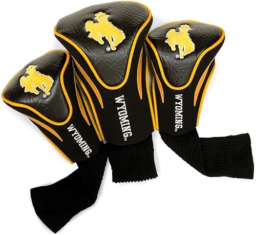 Miniatura 54 de Team Golf NCAA Numerado 1, 3 y X, se adapta a conductores de gran tamaño, utilidad, clubes de rescate y calles, forro de terciopelo para protección