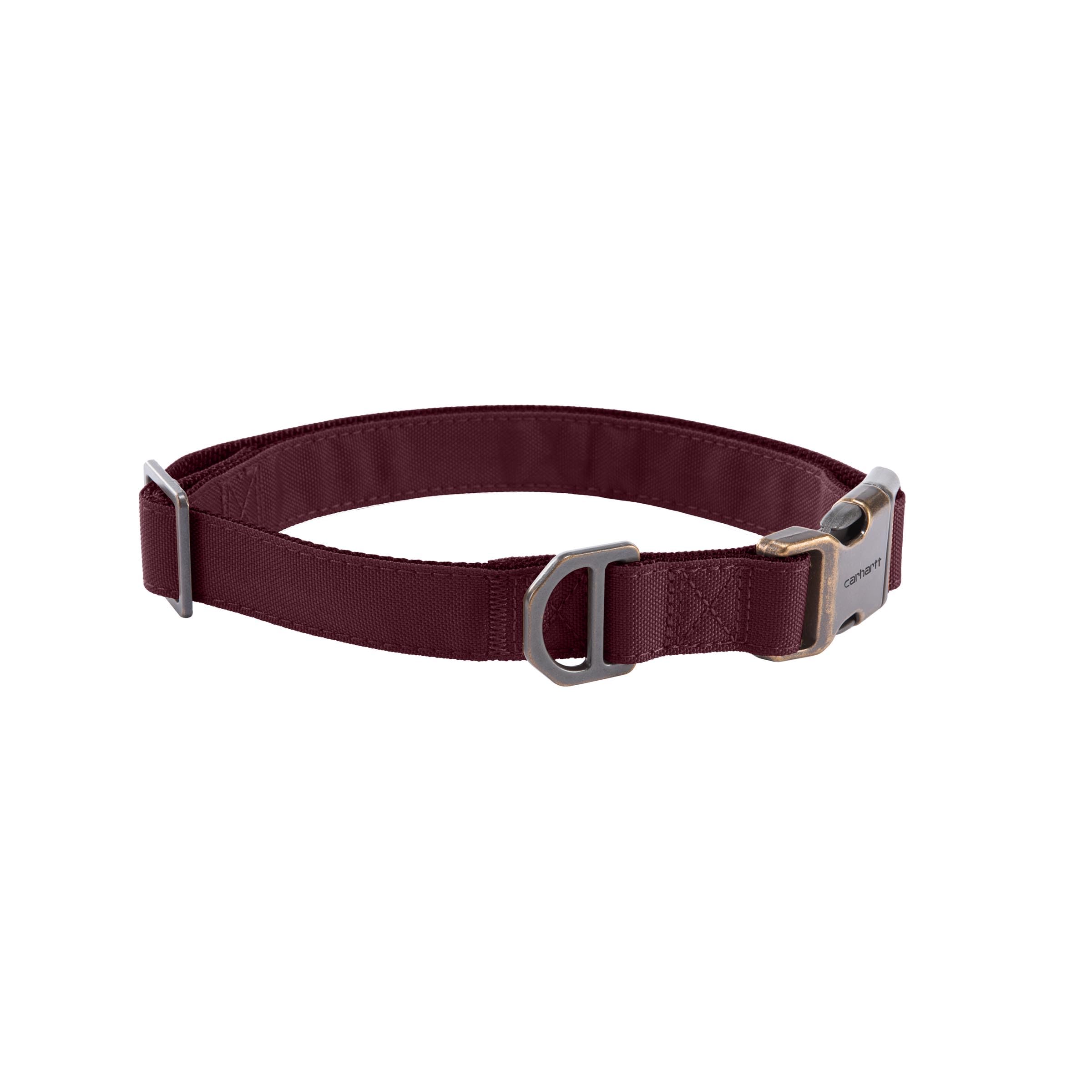 Carhartt Field Dog Collar, Fully Adjustable, Durable 600-Denier Fabric W/Reflective Wordmark for Visibility, Port, Medium