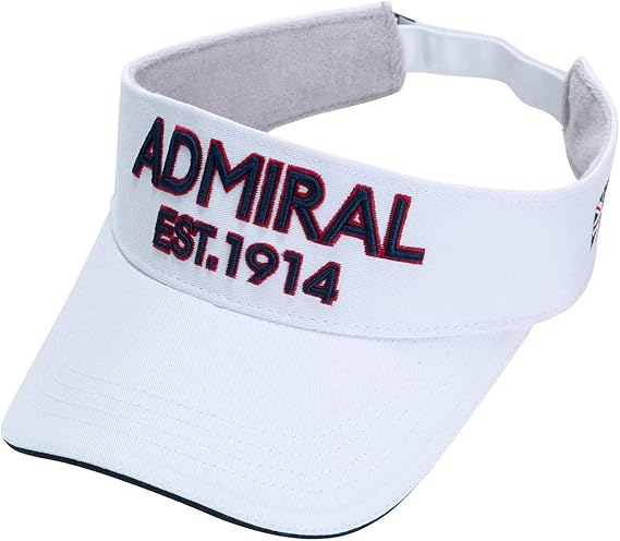 Amazon Co Jp アドミラル ゴルフ サンバイザー Admb009f ００ｗｈｔ ｆ ファッション