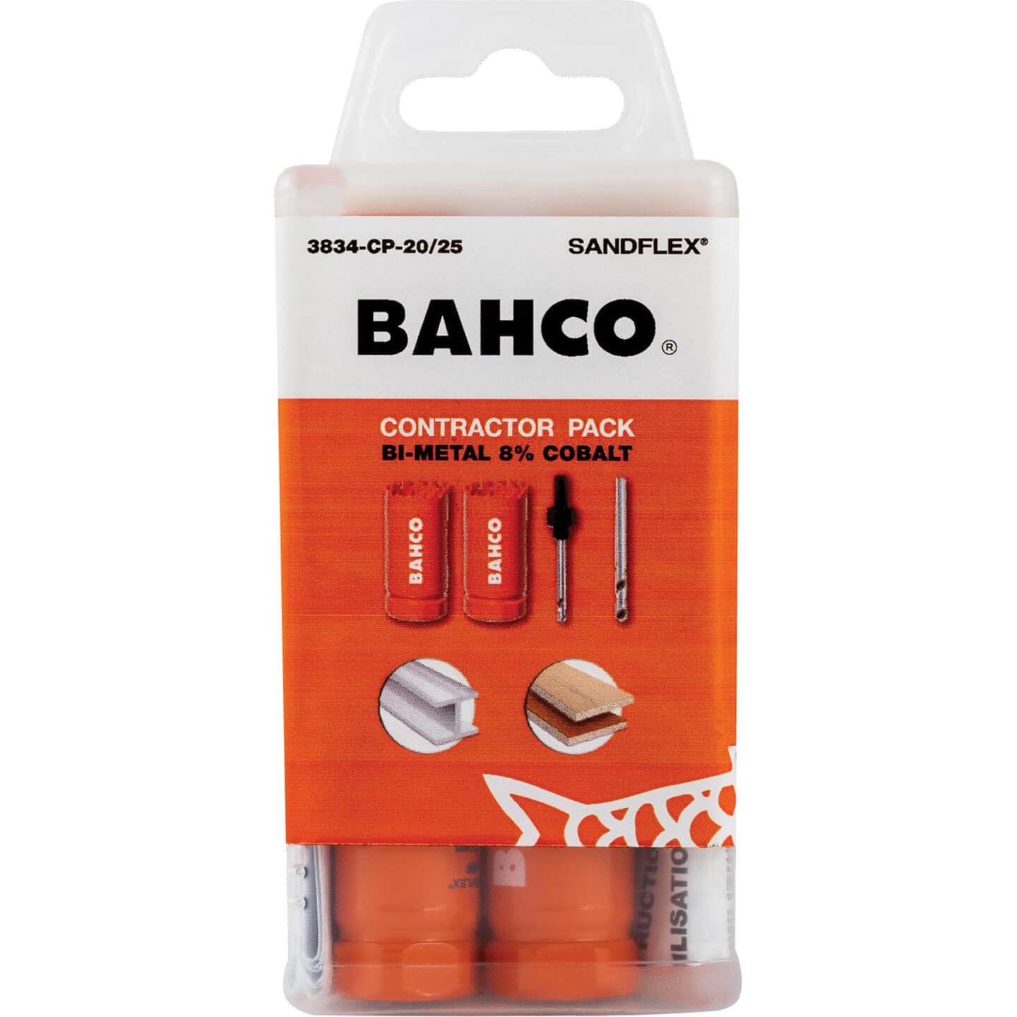 Contractor's Bi-Metal Holesaw Set, 11 Piece, Multi-coloured