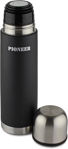 Miniatura 2 de Pioneer SVB500 - Frascos de vacío de acero inoxidable, negro, 16.9 fl oz, 0,5 L