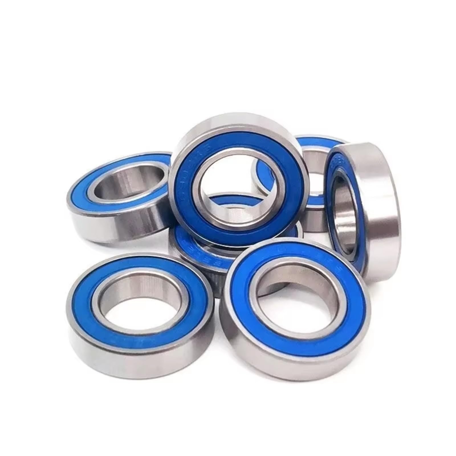 Rodamientos Auto RC para Hobby 6902 2RS ABEC-7 10 Piezas Rodamientos Bolas 15x28x7 Mm Sellados Azules Accesorio Montaje Coches Camiones RC Eléctricos